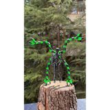 moifugyia Lucky 13 Aksiyon Figürü Robot Oyuncak 13cm Siyah ve Yeşil Mekanik Kol Eklenti Seti