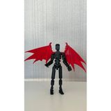 Moifugyia Lucky 13 Aksiyon Figürü Robot Oyuncak 13CM ve Kırmızı Yarasa Kanat Seti