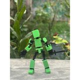 Moifugyia Mini 13 Aksiyon Figürü Robot Oyuncak 8cm Yeşil