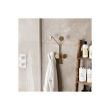 MOİRA Altın Gold,Dekoratif Metal Duvar Askısı Modern Tasarım Antre Banyo Hol Portmanto Askılığı,AMT-006-A