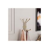 MOİRA Altın Gold,Dekoratif Metal Duvar Askısı Modern Tasarım Antre Banyo Hol Portmanto Askılığı,AMT-007-A