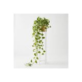 MOİRA Dekoratif,Metal Saksılık 108x23x23 cm Modern Ayaklı Beyaz Çiçeklik Mumluk Kaktüs Standı,GED-024-C