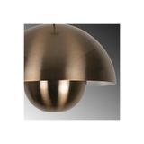 MOİRA Eskitme Tekli Sarkıt Salon Mutfak Avizesi E27 Ayarlanabilir kablo Ø30cm,EYLUL-15680-30-T