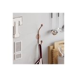 MOİRA Mat Bakır Metal Duvar Askısı Dekoratif Modern Tasarım Antre Banyo Hol Portmanto Askılığı,AMT-005-C