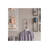 MOİRA Mat Bakır Metal Duvar Askısı Dekoratif Modern Tasarım Antre Banyo Hol Portmanto Askılığı,AMT-008-C