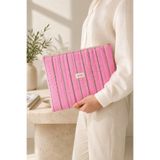 MOISARE Kapitoneli Laptop & Tablet Çantası – 13-14 İnç Uyumlu Organizer