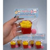 Moj moj Taba Squish Patates Kızartması Sukuşi Yumuşak Stres Atıcı Oyuncak - 1 Adet tgc080