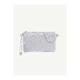 Mojeva Kadın Yıldızlı Simli Zincir Askılı Portföy & Clutch Çanta