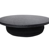 MOJO-HOME MOJO Beanbag Ergonomik Fare Altlığı - Kanepe, Yatak, Tur, Kanepe ve Başka Her Yerde İçin Rahat Mouse Pad (Siyah Deri)