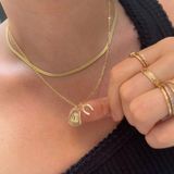 Mojo Jewellery Kararma Yapmayan Çelik Kovboy Şapkası & Nal Kolye