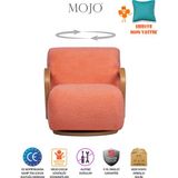 Mojo Soho Twist Dönen Ayaklı Çocuk Koltuğu Mercan - Nar Çiçeği