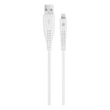 Mojue by Ttec Ekstra Dayanıklı Ve Uzun 300 CM USB-A - Apple Uyumlu iPhone Lightning 2A Şarj Kablosu Beyaz