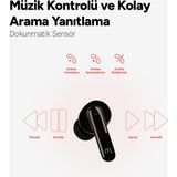 Mojue By Ttec TW07 Gerçek Kablosuz Tws Bluetooth Kulaklık - Siyah