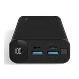 mojue by ttecPB06 20.000mAh PD 20W LCD Ekranlı Taşınabilir Şarj Aleti / Powerbank Siyah