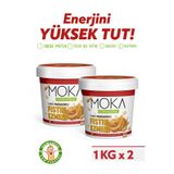 moka osmaniye 2x1kg Fıstık Ezmesi