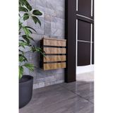 Moka Park Avm Akasya Duvara Monte Katlanabilir Tabure Çok Ceviz