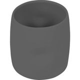 Moki Silikon Mini Bardak 120 ml Platinium Gri BPA Free 6 Ay ve Üzeri Kullanım İçin Uygun