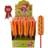 Mokibon Hotdog Meyve Aromalı Yumuşak Şeker 24LÜ Paket - 24 Adet