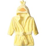 Moky Design Yeni Doğan Bebek Bornozu, Civciv Hayvanlı Sarı, %100 Pamuk, 0-9 Aylık - Açık Sarı - 0 - 1 Yaş