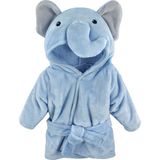Moky Design Yeni Doğan Bebek Bornozu, Fil Hayvanlı Mavi, %100 Pamuk, 0-9 Aylık - Açık Mavi - 0 - 1 Yaş