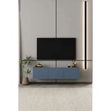 Moldesan Capella Tv Ünitesi Mdf 3 Kapaklı 120 Cm Duvara Monte