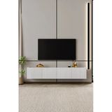 Moldesan Capella Tv Ünitesi Mdf 4 Kapaklı 160 Cm Duvara Monte
