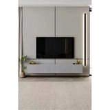 Moldesan Capella Tv Ünitesi Mdf 5 Kapaklı 200 Cm Duvara Monte