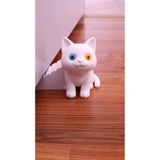 Moldream Kapı Stoperi / Dekoratif & Kaymaz Taban / Kedi figürlü / kapı tutacağı Büyük boy 8,5 x 13 cm