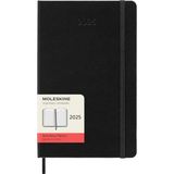 Moleskine 12 Ay Günlük Ajanda L Boy 13X21 Cm Sert Kapak Siyah