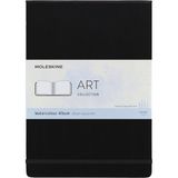 Moleskine Art Collection Sulu Albümü ve Çizim Defteri Not Defteri, Sert Kapaklı ve Elastik Kili