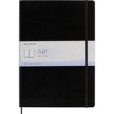 Moleskine Art Suluboya Defteri A3 Siyah - Çok Renkli