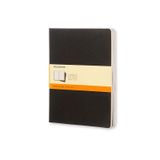 Moleskine Cahier Büyük Boy Karton Kapak Çizgili Defter Siyah
