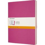 Moleskine Cahier Xl Boy Çizgili Defter Pembe 19 x 26 cm