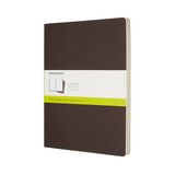 Moleskine CH023P2 Cahier 3lü XL Kahve Düz Defter