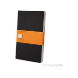 Moleskine Çizgili Cahier Not Defteri 3’lü Set L Boy Siyah