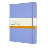 Moleskine Classic Sert Kapak 19x25 Hydrangea Blue Çizgili Defter