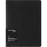 Moleskine Dijital Kayık Seti Kalem ile Uyumlu Karton Kapak Ekstra Geniş Format Beyaz Sayfalı 2'li 19x25 cm Siyah 120 Sayfa Smart Cahier Dergileri