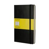 Moleskine Klasik Büyük Boy Sert Kapak Kareli Siyah Defter