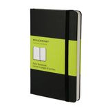 Moleskine Klasik Cep Boy Sert Kapak Düz Siyah Defter