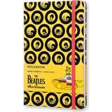Moleskine LEBEAQP060YS Le Beatles Büyük Boy Çizgili Defter