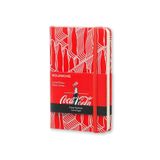 Moleskine LECOMM710F Kırmızı Limited Edition Coca Cola Çizgili Cep Defter