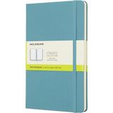 Moleskine Mavi L Boy Sert Kapak Mavi Çizgisiz Defter