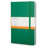Moleskine MM710K1 Yeşil Çizgili Cep Boy Sert Kapaklı Defter