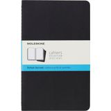 Moleskine Noktali Cahier Not Defteri 3'Lü Set L Boy Siyah