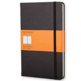 Moleskine QP060 Siyah Çizgili Sert Kapaklı Defter