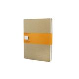 Moleskine QP421 Cahier Bej Kraft Çizgili 3'lü Defter