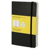 Moleskine QP622 Siyah Kareli Yumuşak Kapaklı Defter