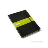 Moleskine QP623 Siyah Düz Yumuşak Kapaklı Defter