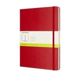 Moleskine U274573 XL Kırmızı Düz Defter