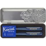 Moleskine X Kaweco Dolma Kalem Ve Tükenmez Kalem Seti Mavi